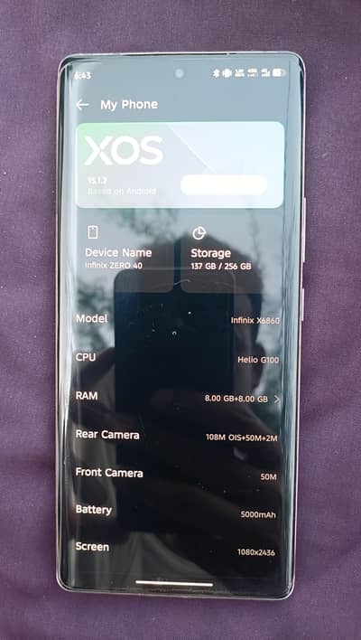 Infinix Zero 40