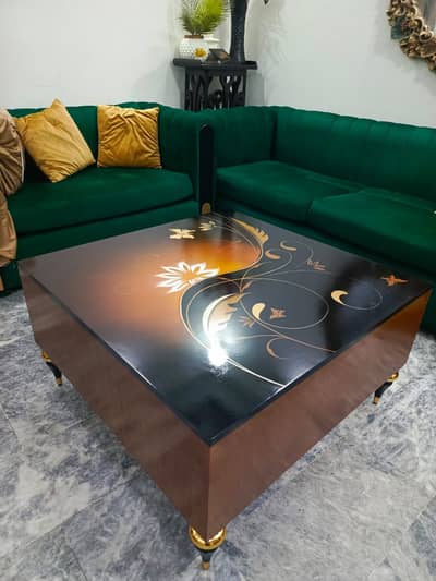 Dico Paint Wooden Table 3 x 3 foot