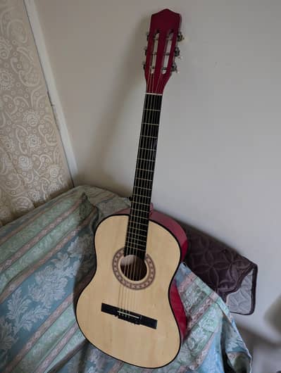 Acoustic Guitar Natural Color Classical Shape