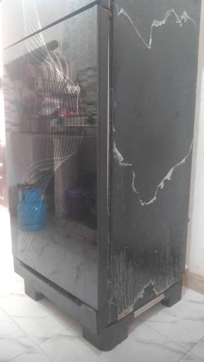 haier glass door frige