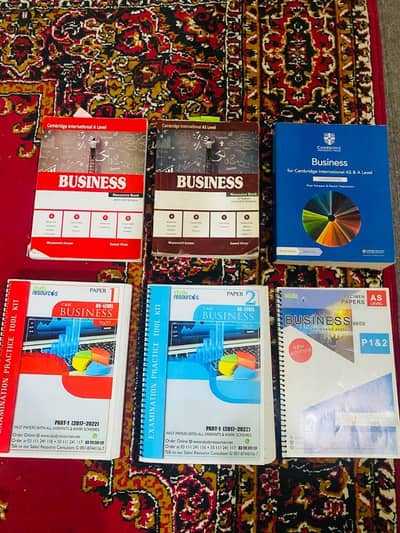  Like-New A-Level Textbooks — Flat Rs. 2,000/- Each