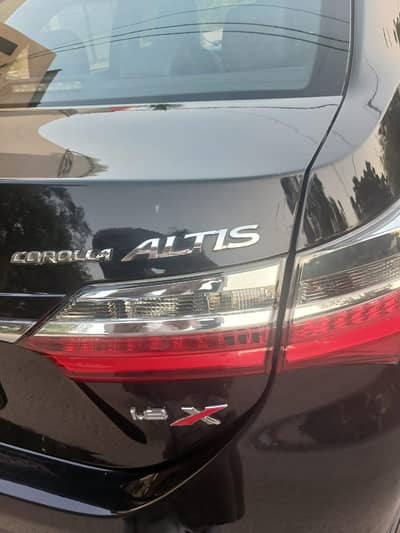 Toyota Corolla Altis X Grande  2024 Black Interior Attitude Black