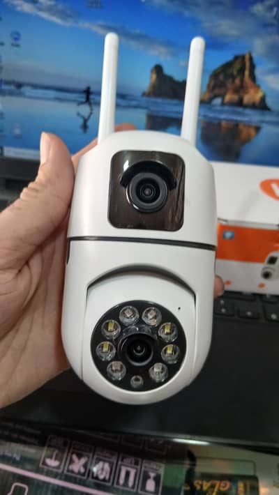 HD PTZ Smart Home Security Dual Lens (cloud storage))