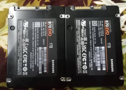 Samsung Evo 870. . 1tb