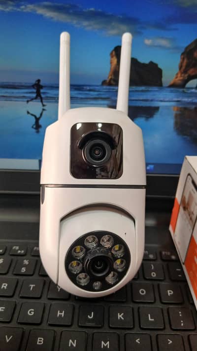 HD PTZ Smart Home Security Dual Lens (cloud storage))
