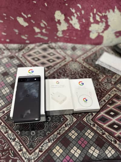Google Pixel 6a (6GB/128GB) official PTA Approved 10/10condition