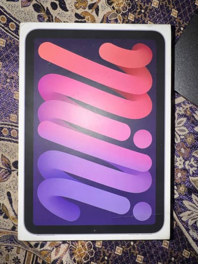 iPad Mini 6 Purple Color in Excellent Condition