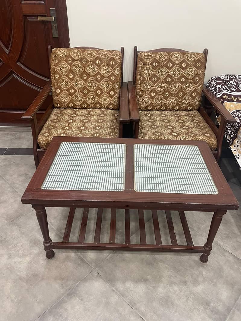 sofa set with table 0