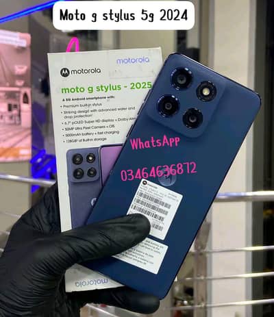 Motorola Moto G Stylus 2025/8#128GB PTA approved full box