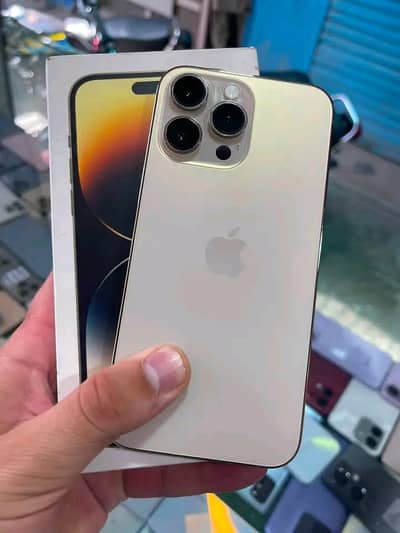 iPhone 14 Pro Max 256 GB PTA Approved new condition ha