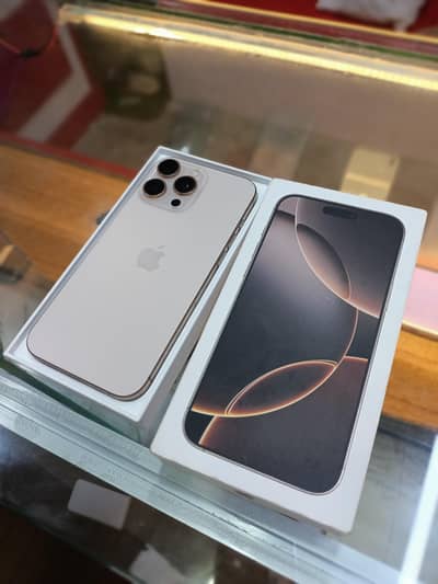 I phone 16 pro max 256GB PTA approved