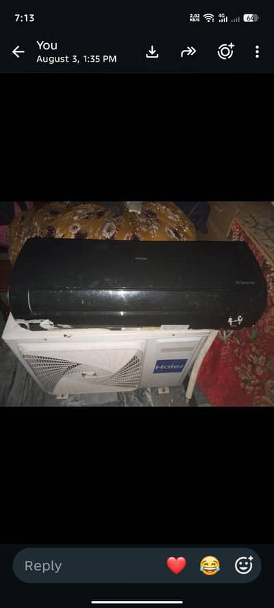 1.5 ton Haire Dc Inverter 1.5 ton