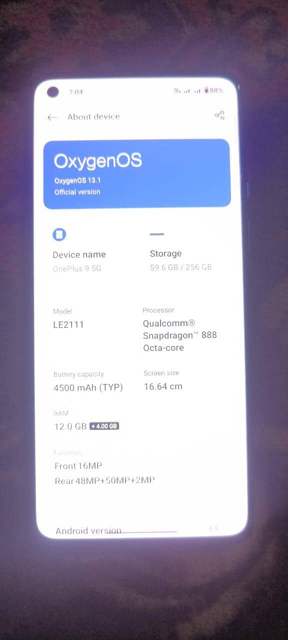 One Plus 9 5