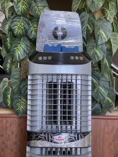 Saab air cooler with bloor.