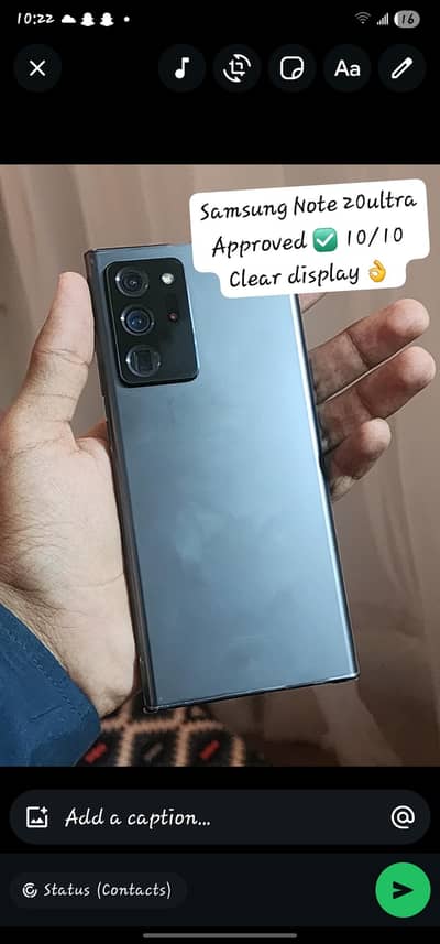 Samsung Mobile Note 20 Ultra