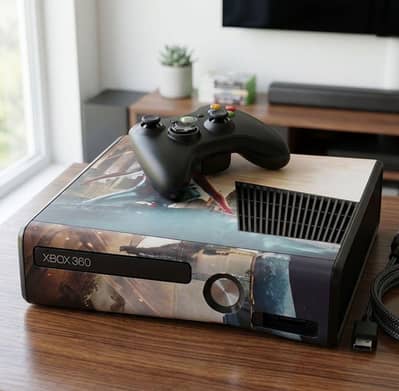 Xbox 360 Slim 320GB With 70 games PreInstalled