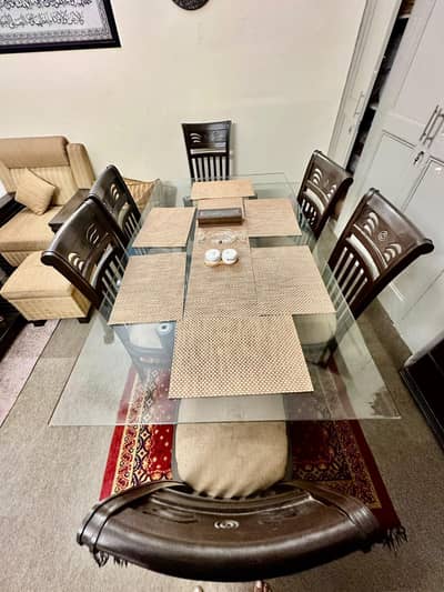 Dining Table with Show Case