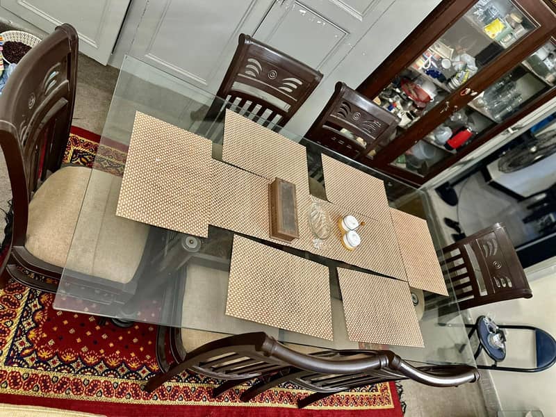 Dining Table with Show Case 6