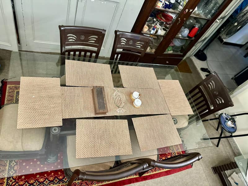 Dining Table with Show Case 9
