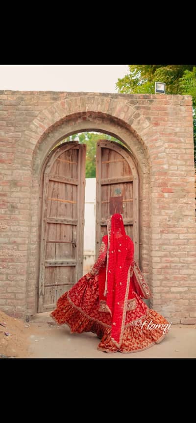 Haris shakeel inspired farshi bridal dress