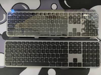 Logitech mx keys s for mac trio Bluetooth type c rechargable backlit
