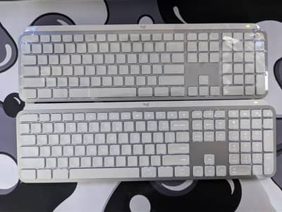 Logitech mx keys s trio Bluetooth type c rechargable backlit keyboard