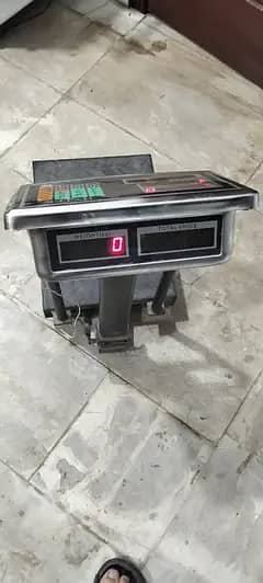 digital scale. 2