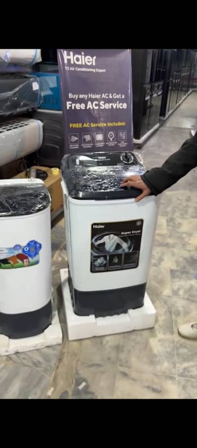Haier Dryer 8Kg 80-60 model mob # 0308-6301902