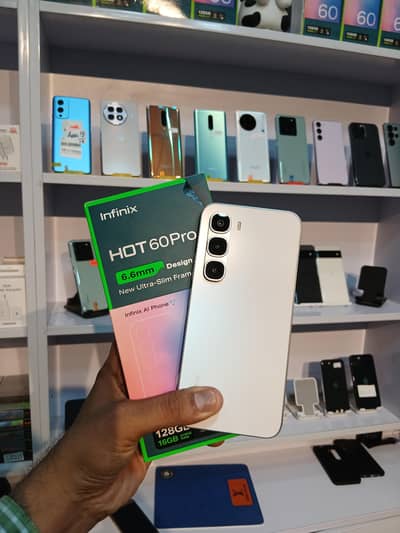 infinix Hot 60 Pro 8Gb 128Gb ( 8 Month's warranty) Brand new Condition