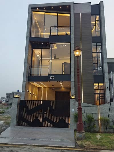 Premium 5 Marla Designer House for Sale in Lake City Park Facing | Demand PKR 3.55 Crore