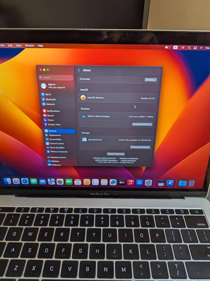 MacBook pro 2017 6