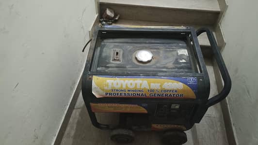 Toyota generator 4200 watt Dx
