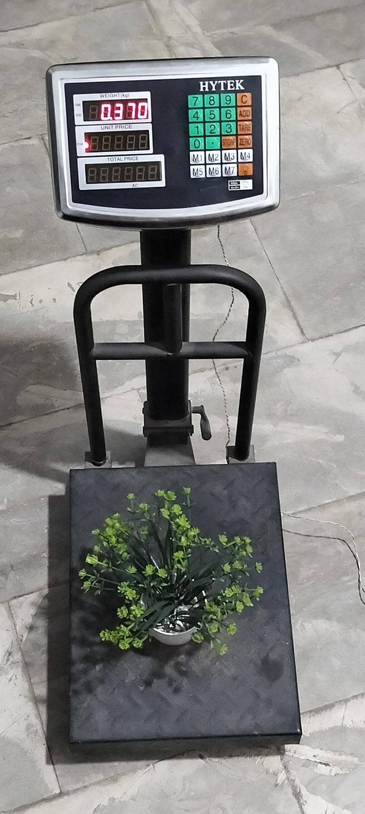 digital scale. 4