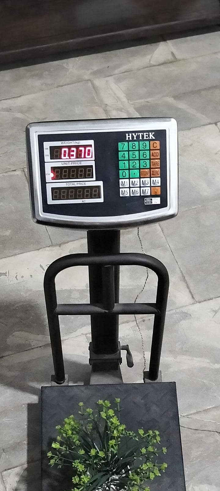 digital scale. 6