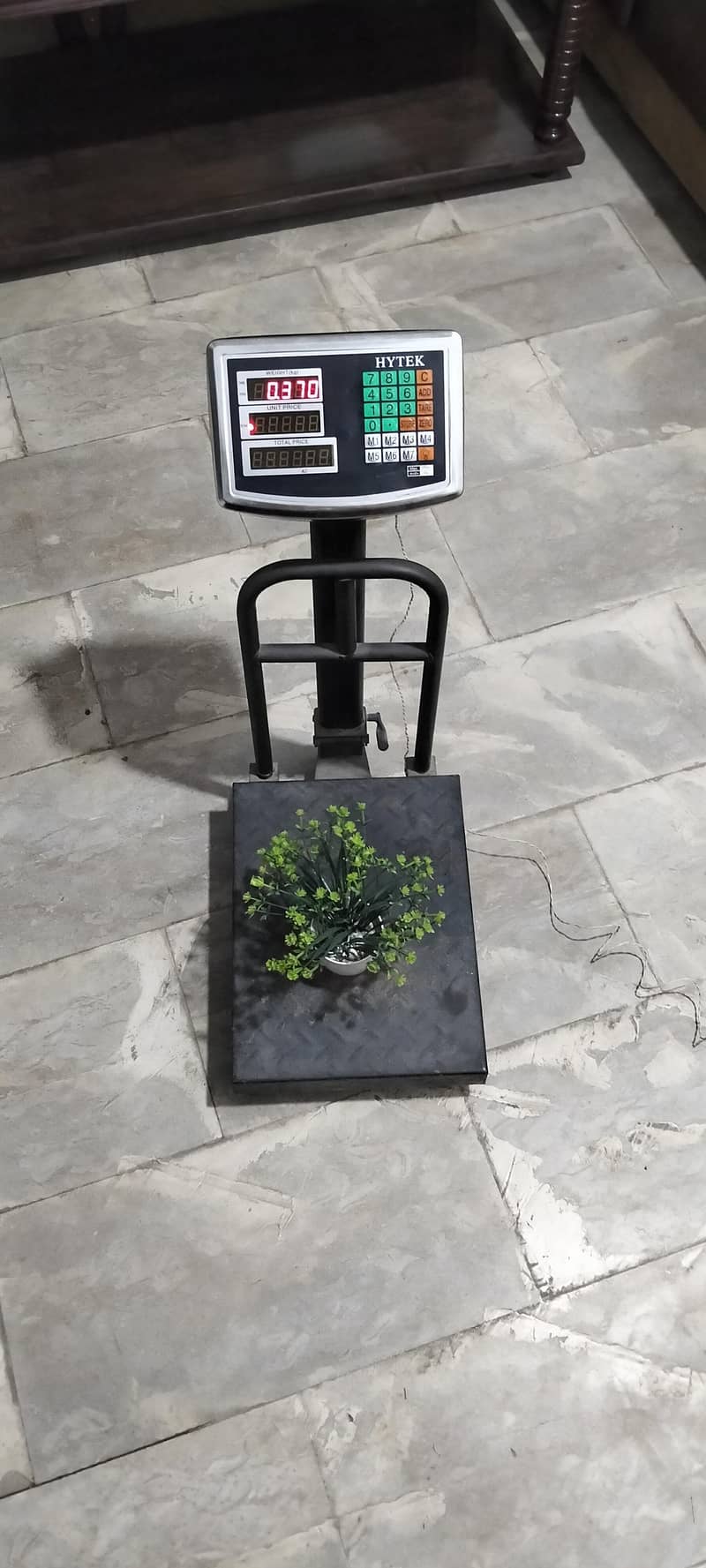 digital scale. 7