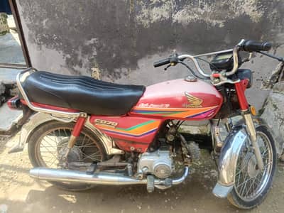honda cd 70 2011 price 43k finl ha