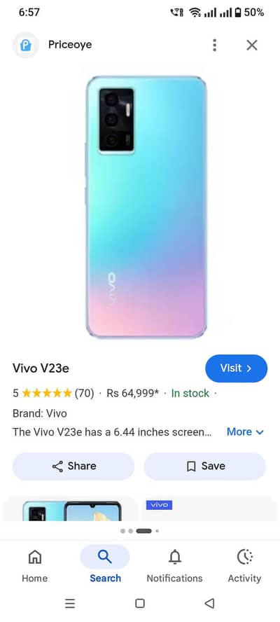 Vivo V23e. . 8+256. . 03292048904