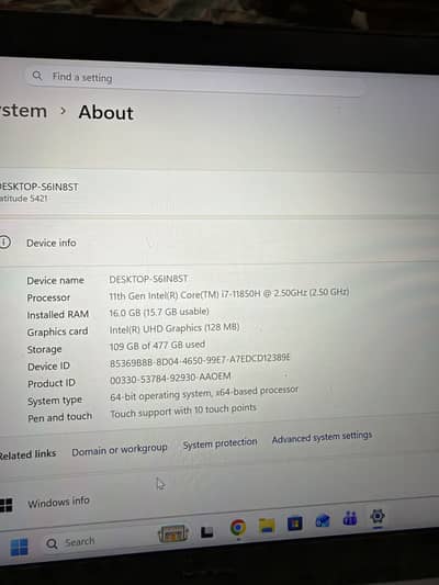 Dell 5421 i7