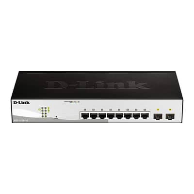 D-Link DGS1210-10-8 Port GigaBit Smart Managed Switch