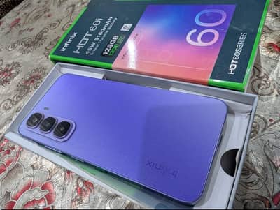 Infinix hot 60i 12/128 GB argent for sale