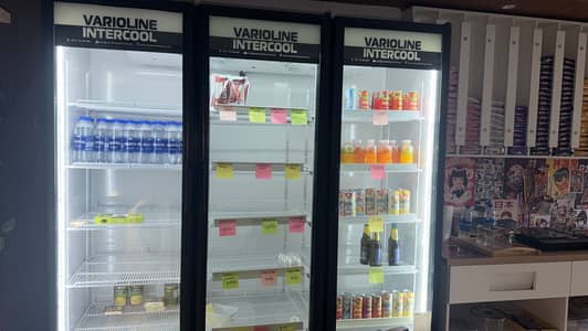 Varioline intercool 3 door full size refrigerator