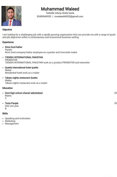 JOB wanted