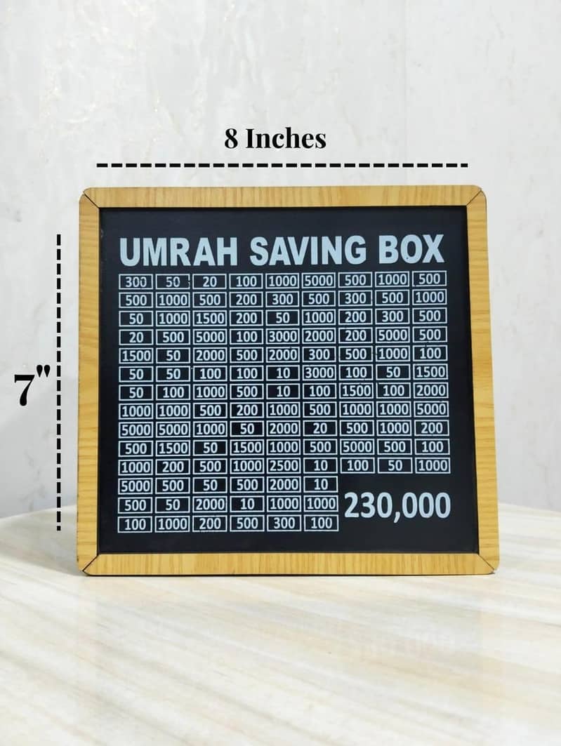 Umrah saving box 0