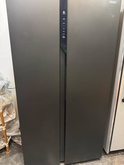 Haier Double Door Refrigerator (Side-by-Side) – Excellent Condition