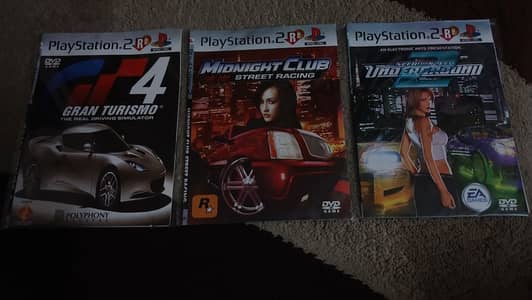 PS2 GAMES 1 TIME USED FOR SALE