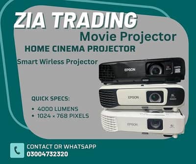 Movie Projector Wireless Screen Cast LCD in Pakistan