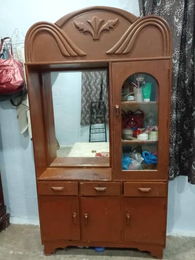 wooden dressing table
