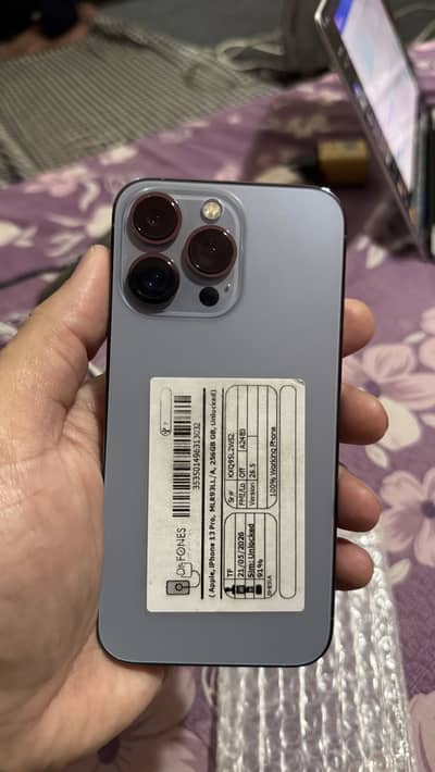 iPhone 13 Pro 256GB PTA Approved with 3uTools Report 10/10 Best Price
