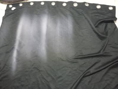 saatan curtain one side black other side grey sheded