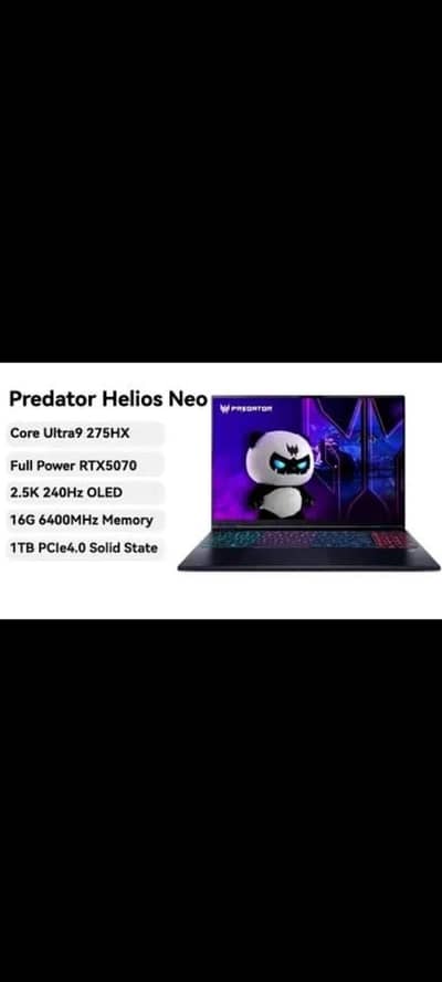 Acer predator Helios neo 16s AI